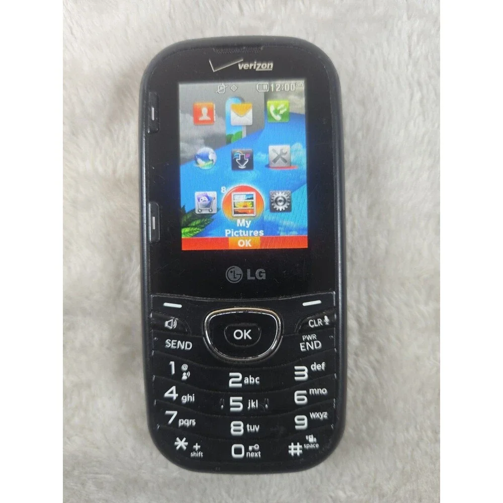 LG Cosmos 2 VN251 Verizon Slide QWERTY Keyboard Phone Tested Working Battery